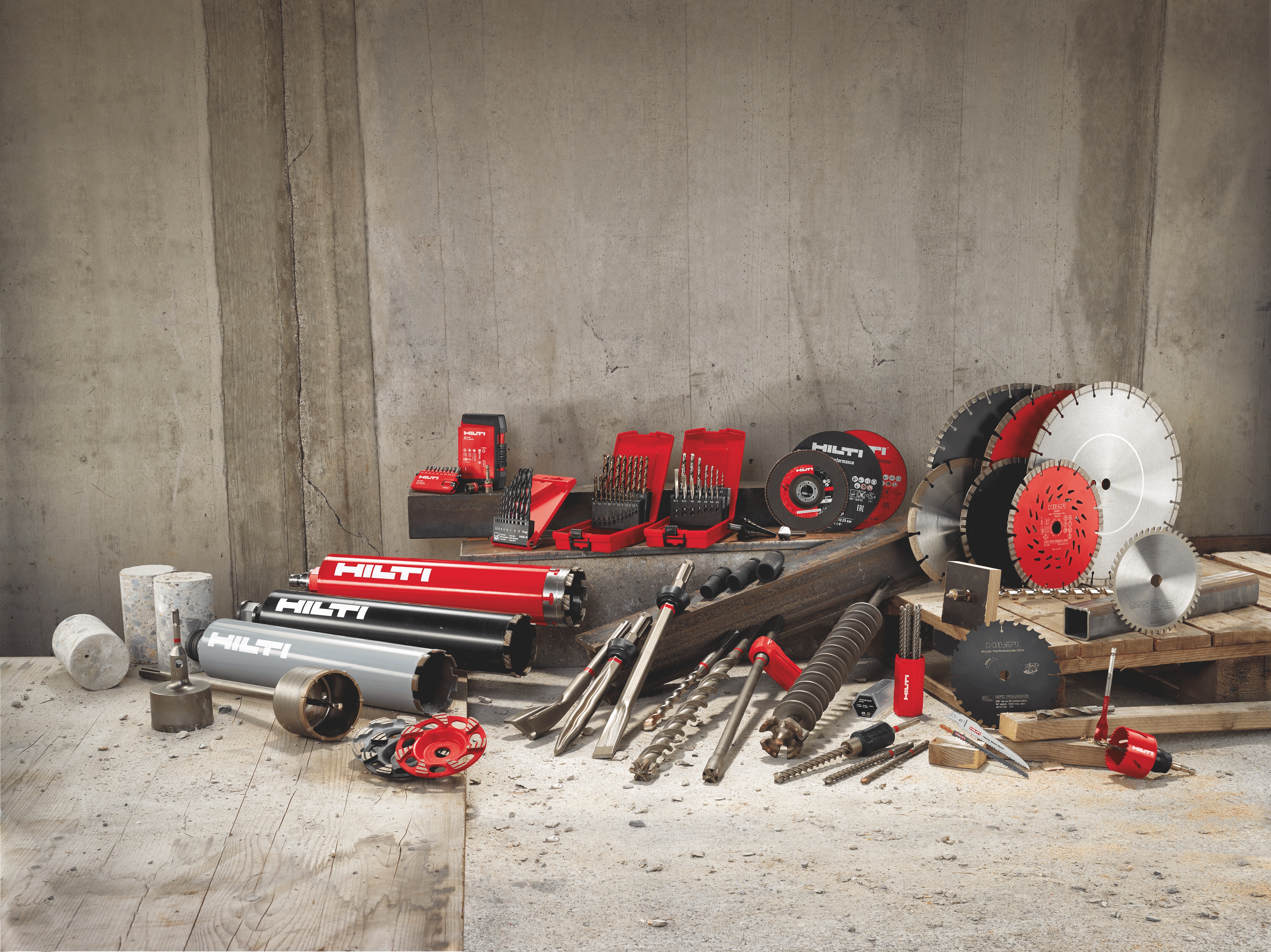 Hilti offers consumables customized for your application and budget