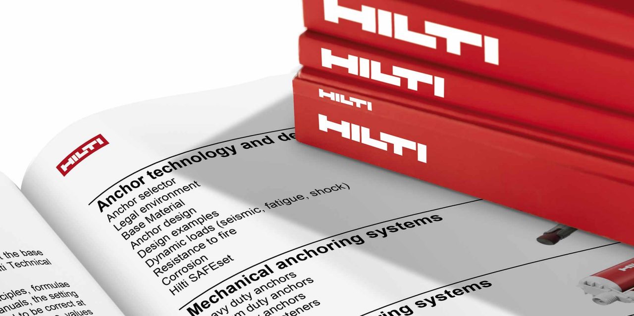 Literatura techniczna Hilti Kotwy