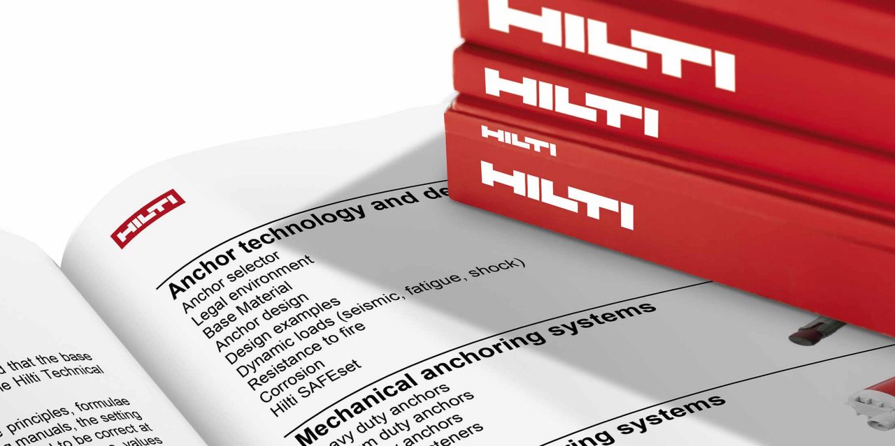 Instrukcje dotyczące technologii mocowania Hilti