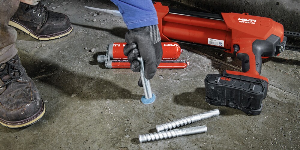 Pręt kotwiący HIT-Z w żywicy iniekcyjnej HIT-HY 200-A V3