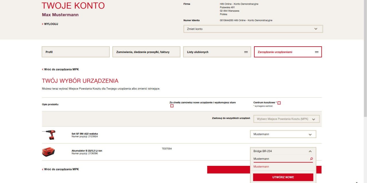 Zarządzanie miejscem powstawania kosztu