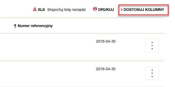 Po prostu dopasuj kolumny