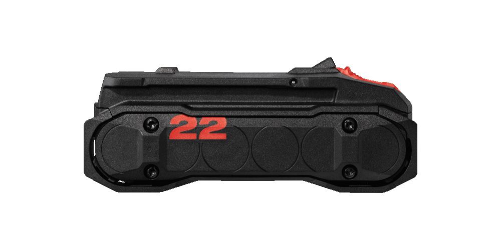 Na zdjęciu widać akumulator Hilti Nuron B22-55.