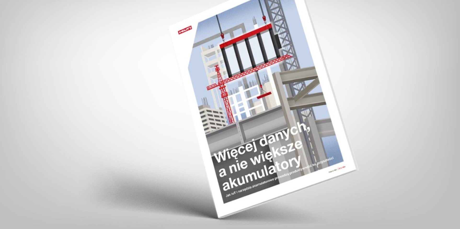 Widoczna jest ilustracja placu budowy. 