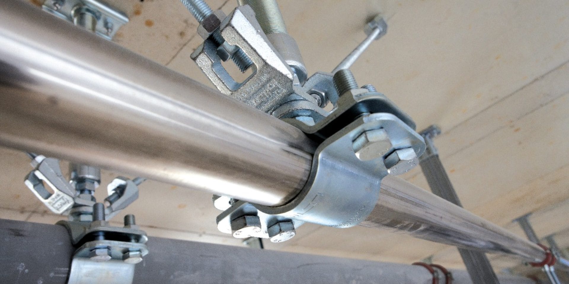 Zastosowania w instalacjach grzewczych, płyta podstawy punktu stałego MFP Hilti