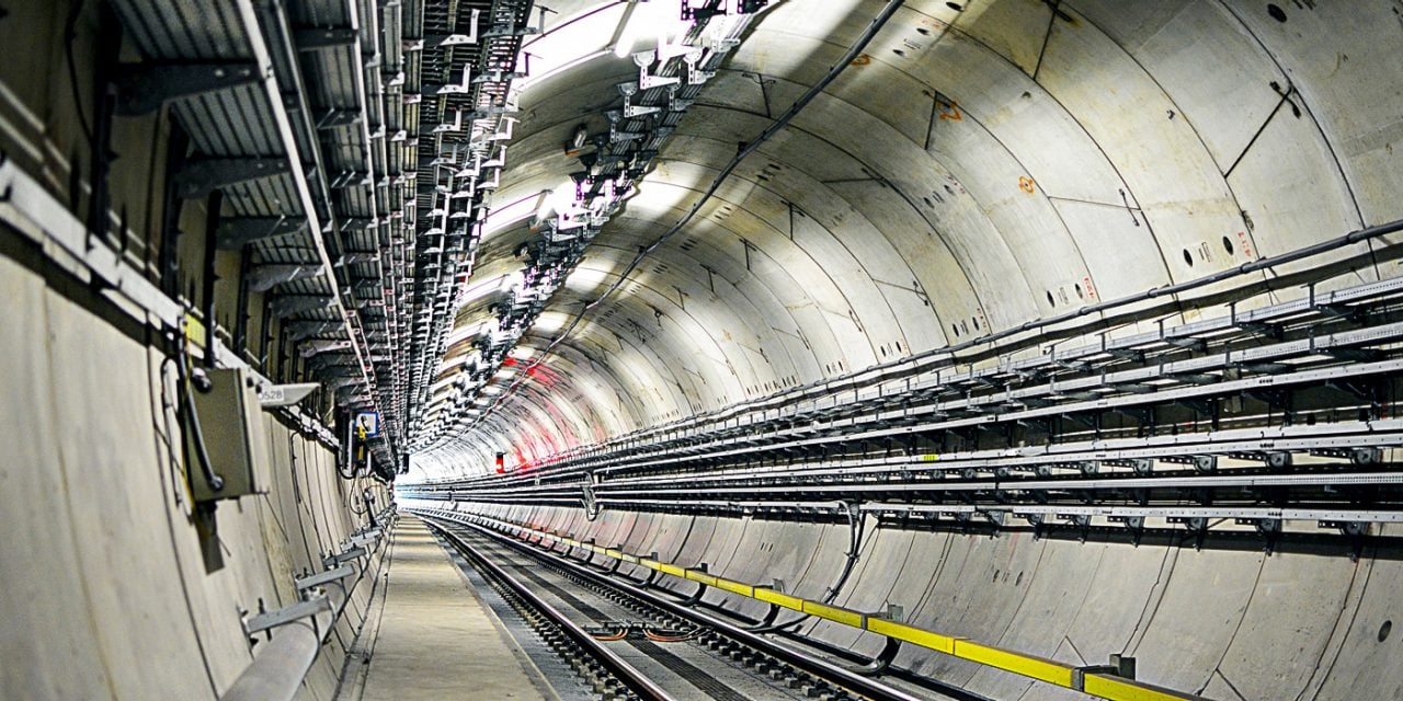 Widok tunelu