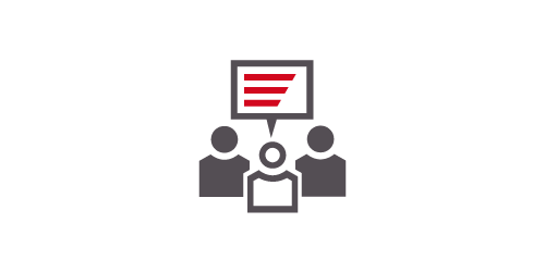 Team collaboration icon