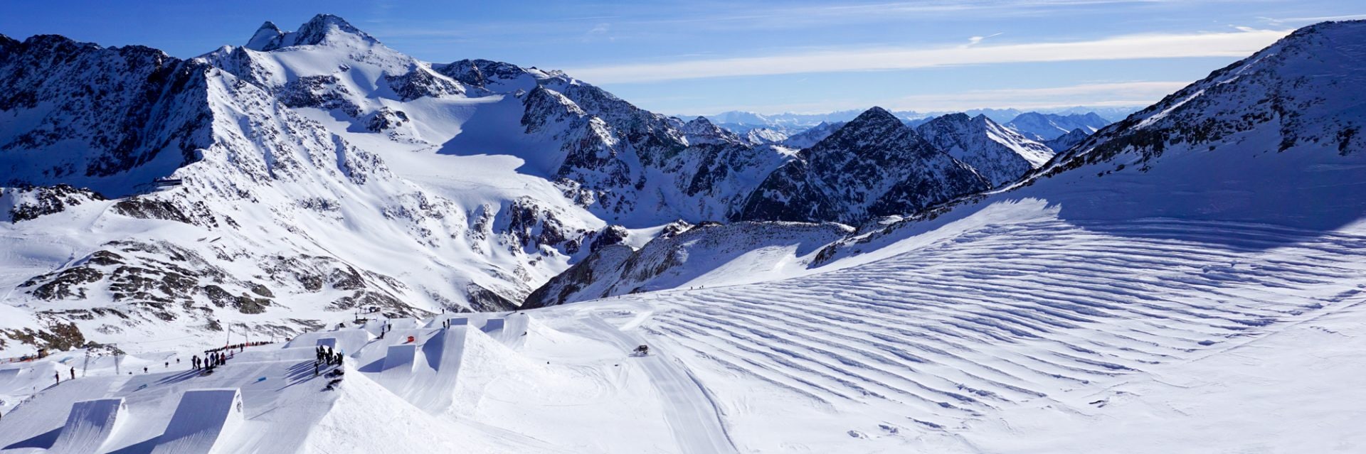 Prime Park Sessions w Freestyle Park na lodowcu Stubai