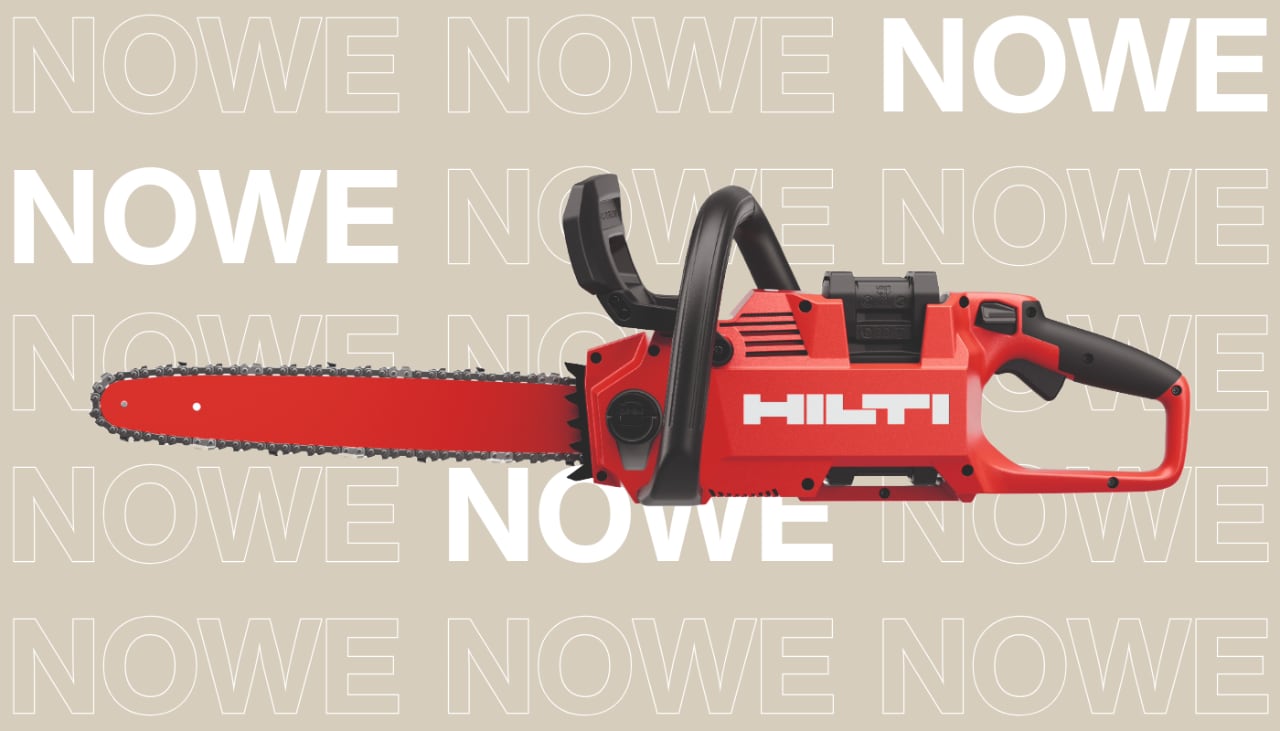 Hilti akumulatorowa piła łańcuchowa