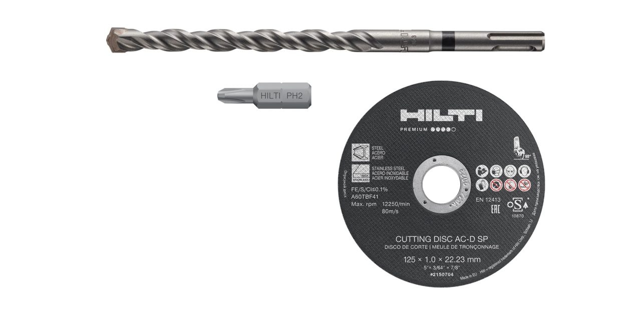 Hilti Befestigungs-Sets leichte Befestigung: Mauerwerk, Beton