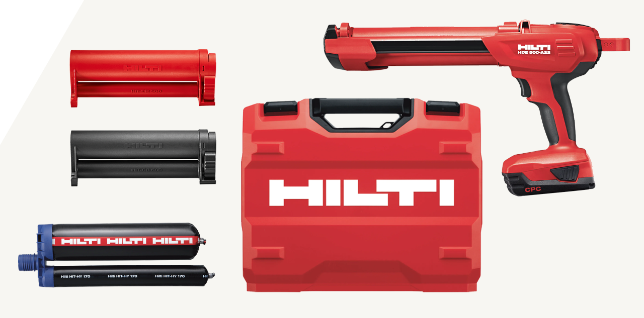 Hilti Befestigungssets Außenbereich
