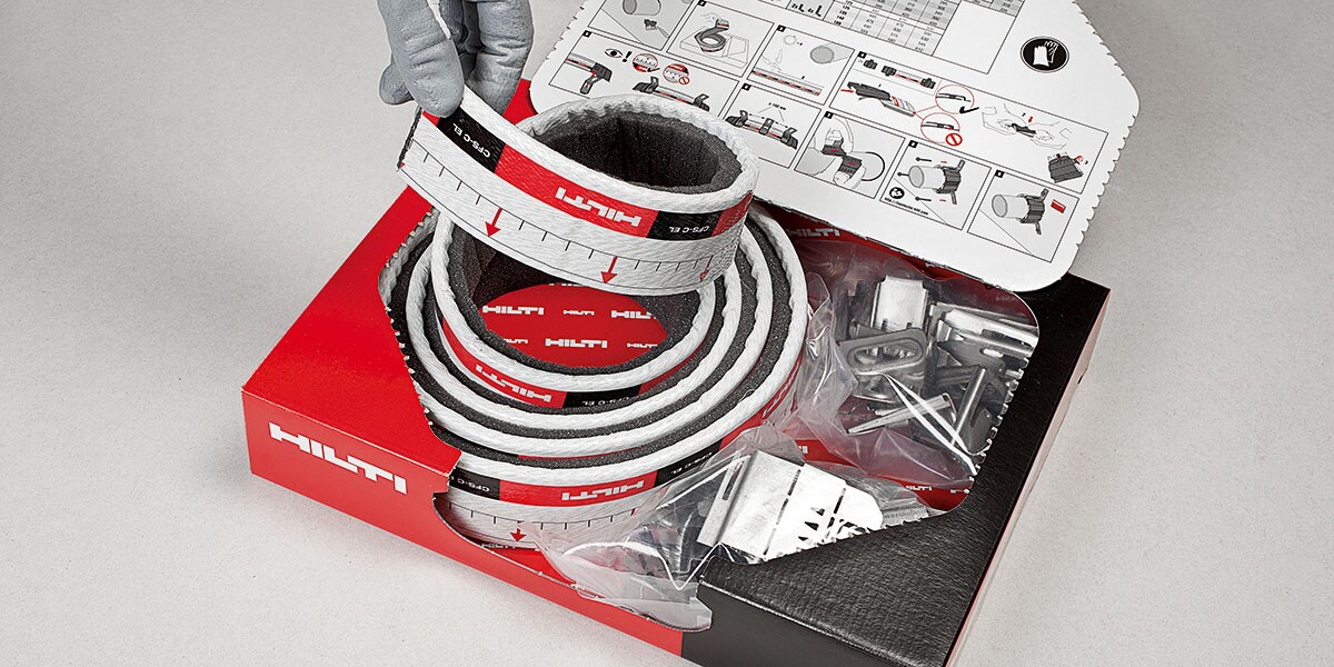 Firestop Collar Endless Pull