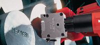 Osadzak do znakowania elementów metalowych DX 462 HM Automatyczny osadzak zapewniający dużą wydajność, do znakowania zimnych i gorących elementów metalowych Aplikacje 1