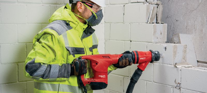 Młot dłutujący TE 500 SDS-Max Wytrzymały młot wyburzeniowy, z uchwytem SDS Max (TE-Y), do lekkiego dłutowania w betonie i murze Aplikacje 1