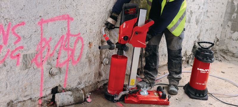 Moduł wymienny SPX-L Najwytrzymalszy moduł wymienny X-Change do wiercenia rdzeniowego we wszystkich rodzajach betonu Aplikacje 1