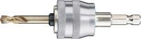 Trzpień z wiertłem pilotowym do MetalCut Trzpień z wiertłem pilotowym do stosowania z otwornicami Premium MetalCut