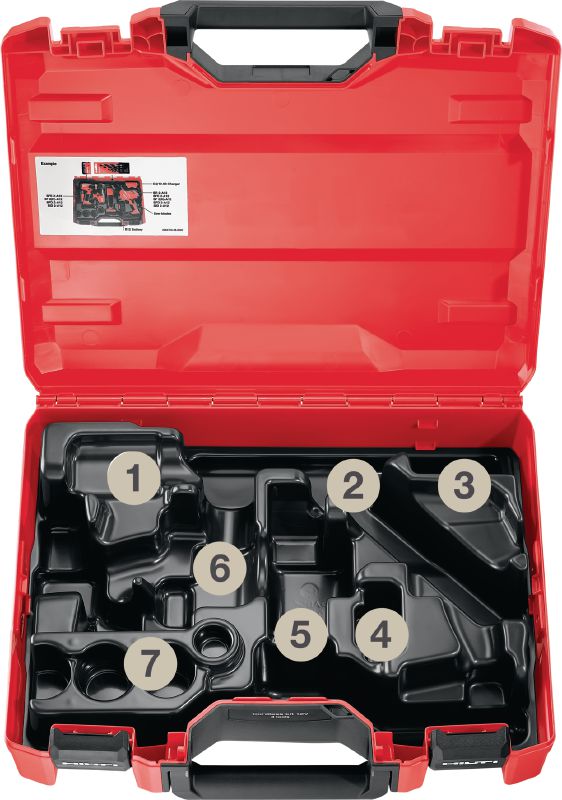 Walizka Cordl. kit 12V–3 tools pusty 