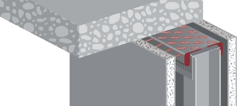 Uszczelnienie ogniochronne do profili płyt gipsowo-kartonowych CFS-TTS E Szybkie, łatwe i czyste wykonywanie uszczelnień ogniochronnych dylatacji między ścianą a stropem oraz połączeń przesuwnych Aplikacje 1