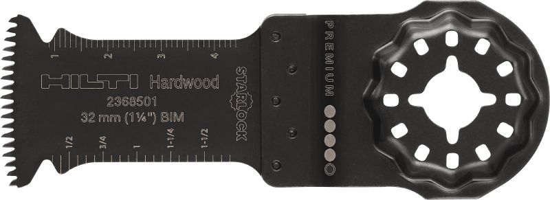 Uniwersalny brzeszczot do Multitool do zagłębień Ostrza tnące BiM do cięcia wgłębnego do Multitoola, do cięć wgłębnych w twardym drewnie, laminacie, płytach gipsowo-kartonowych i płytach wiórowych
