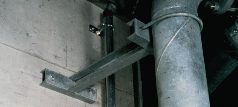 Kotwa klinowa do dużych obciążeń HSL4 Kotwa klinowa do dużych obciążeń dla zastosowań istotnych dla bezpieczeństwa, do osadzania w betonie Aplikacje 1