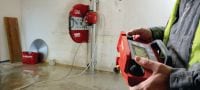 Piła ścienna DST 10-CA Elektryczna piła ścienna do małych/średnich prac, z prowadnicą i zintegrowanym sterownikiem elektronicznym (bez zewnętrznej skrzynki elektrycznej) Aplikacje 2