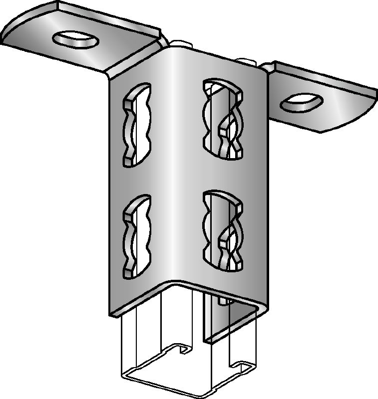 Łącznik do szyn MQV-R Łącznik szyn ze stali nierdzewnej (A4), stosowany jako podłużne przedłużenie szyn montażowych MQ
