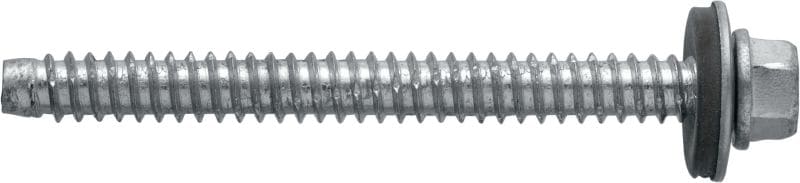 Wkręty samogwintujące S-MP 54 S Wkręt samogwintujący (stal nierdzewna A2) z podkładką 16 mm, do mocowania blach stalowych/aluminiowych do bardzo grubej stali