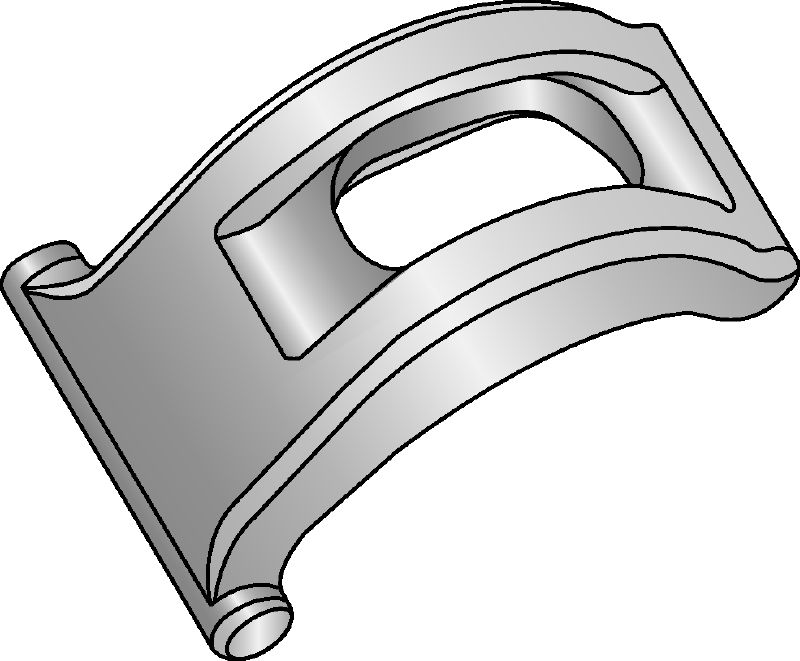 Klamra dźwigara MQT Klamra dźwigara do mocowania szyn montażowych do stalowych dźwigarów bez wiercenia lub spawania
