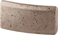 Segment diamentowy P-U do materiałów abrazyjnych Standardowy segment diamentowy do wiercenia rdzeniowego z użyciem wszystkich wiertnic we wszystkich rodzajach betonu
