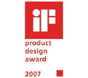                Ten produkt otrzymał nagrodę IF Design Award.            