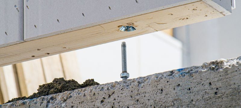 HCW Łącznik do drewna System łączników do drewna do montażu prefabrykowanych konstrukcji drewnianych Aplikacje 1