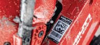AI L2 i AI L5 Wytrzymałe, samoprzylepne etykiety z kodem paskowym do identyfikacji i śledzenia wszystkich rodzajów sprzętu budowlanego Aplikacje 2