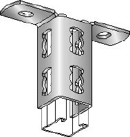 Łącznik do szyn MQV-R Łącznik szyn ze stali nierdzewnej (A4), stosowany jako podłużne przedłużenie szyn montażowych MQ