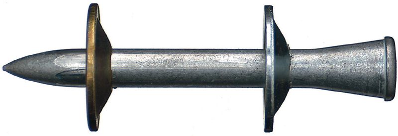 Elementy mocujące X-NPH2 do metalowych poszyć Pojedyncze gwoździe do mocowania metalowych poszyć do betonu przy użyciu osadzaków DX