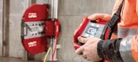 Piła ścienna DST 20-CA 2. generacji Elektryczna piła ścienna do dużych prac, z prowadnicą i zintegrowanym sterownikiem elektronicznym (bez zewnętrznej skrzynki elektrycznej) Aplikacje 2