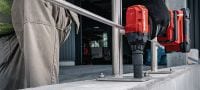 HST4 BW Kotwa segmentowa Najwytrzymalsza metalowa kotwa rozprężna w naszej ofercie, do przenoszenia dużych obciążeń statycznych i sejsmicznych w betonie zarysowanym (stal węglowa, duża podkładka) Aplikacje 2