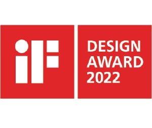                Ten produkt otrzymał nagrodę IF Design Award.            