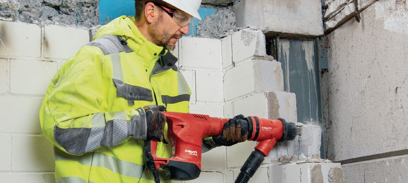 Młot dłutujący TE 500 SDS-Max Wytrzymały młot wyburzeniowy, z uchwytem SDS Max (TE-Y), do lekkiego dłutowania w betonie i murze Aplikacje 1