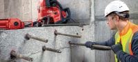 Kotwa wklejana HIT-HY 200-R V3 Iniekcyjna żywica hybrydowa o najwyższych parametrach wytrzymałościowych z Ocenami Technicznymi dla wklejania prętów zbrojeniowych i kotwienia płyt czołowych w konstrukcjach stalowych Aplikacje 3