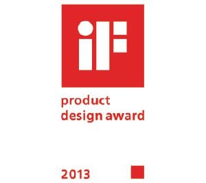                Ten produkt otrzymał nagrodę IF Design Award.            