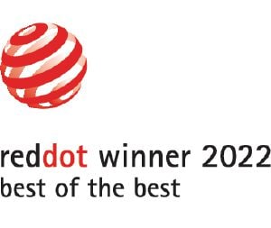                Ten produkt nagrodzono tytułem „Best of the Best” w ramach konkursu Red Dot Design Award.            