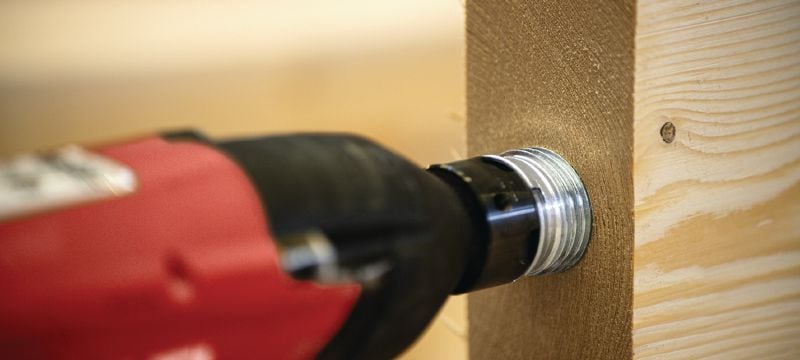 HCW Łącznik do drewna System łączników do drewna do montażu prefabrykowanych konstrukcji drewnianych Aplikacje 1