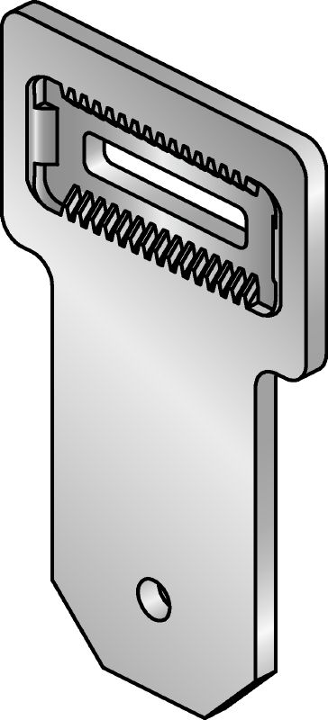 Łącznik MIC-U-MA Ocynkowany ogniowo łącznik wielokątny do stosowania z łącznikami MIC-MAH podczas mocowania ze sobą belek MI pod kątem