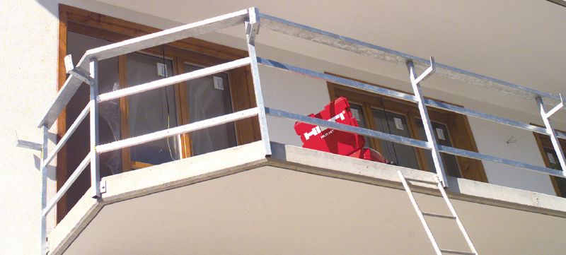 Kotwa klinowa HST2-R Wysoce wytrzymała kotwa klinowa do standardowych obciążeń statycznych, do osadzania w betonie spękanym (stal nierdzewna A4) Aplikacje 1