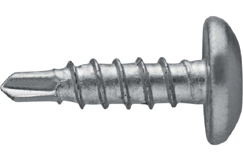 Samowiercące wkręty do metalu S-MD 01 LPS Wkręt samowiercący z łbem walcowym płaskim (stal nierdzewna A2) bez podkładki, do łączenia elementów metalowych niewielkiej grubości (do 4 mm)