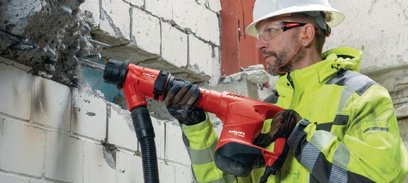 Młot dłutujący TE 500 SDS-Max Wytrzymały młot wyburzeniowy, z uchwytem SDS Max (TE-Y), do lekkiego dłutowania w betonie i murze Aplikacje 1