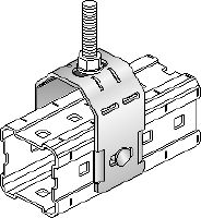 Podkładka płaska DIN 125 M10 ocynk ogniowy Ocynkowany ogniowo łącznik do mocowania prętów gwintowanych M12 (1/2) i M20 (3/4) do belek MI Aplikacje 1