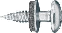 Samowiercące wkręty do blach S-MS 31PS Wkręt samowiercący (stal nierdzewna A2) z podkładką do mocowania bezwiórowego cienkich blach metalowych (do 2 x 1,0 mm)