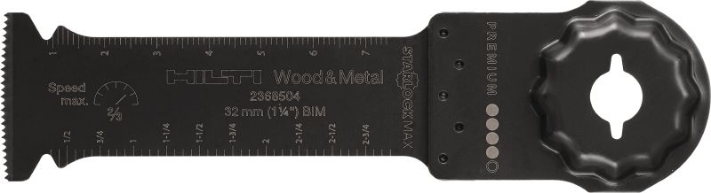 Uniwersalny brzeszczot do Multitool, do cięcia wgłębnego Bimetaliczny brzeszczot do Multitool, do cięcia wgłębnego drewna z gwoździami, tworzyw sztucznych i metali