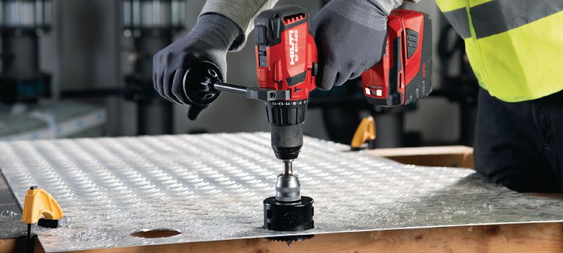 Otwornice MultiCut Otwornica bimetaliczna Premium do cięcia drewna, metalu i płyt gipsowo-kartonowych Aplikacje 1